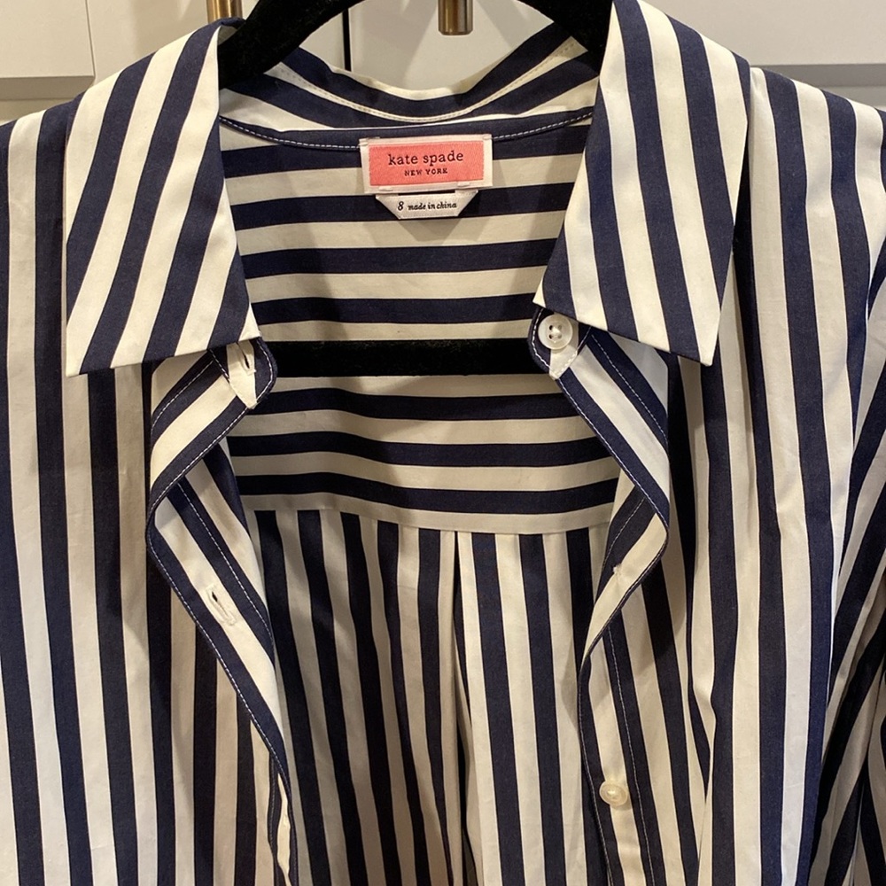 Striped Kate spade button down - Picture 2 of 4